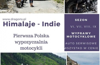 Himalaje Polska wypożyczalnia motocykli Royal Enfield